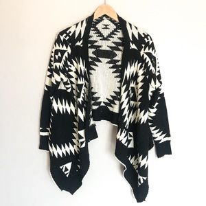 Aztec Print Cardigan